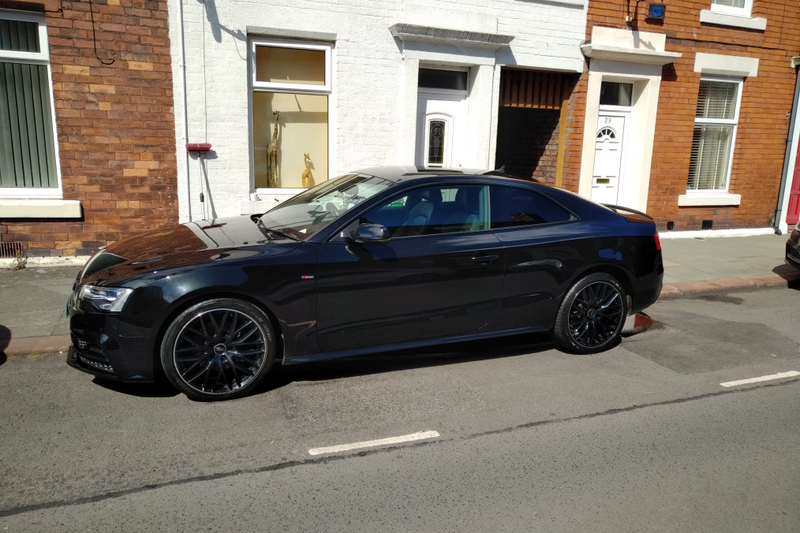 Illustration for article titled and today's clean. 2015 Audi A5 S-Line coupe